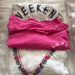 GAP sleep shirts-size Large